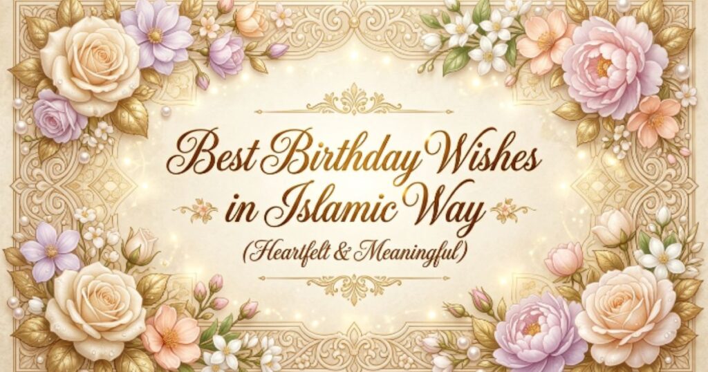 Best Birthday Wishes in Islamic Way (Heartfelt & Meaningful)