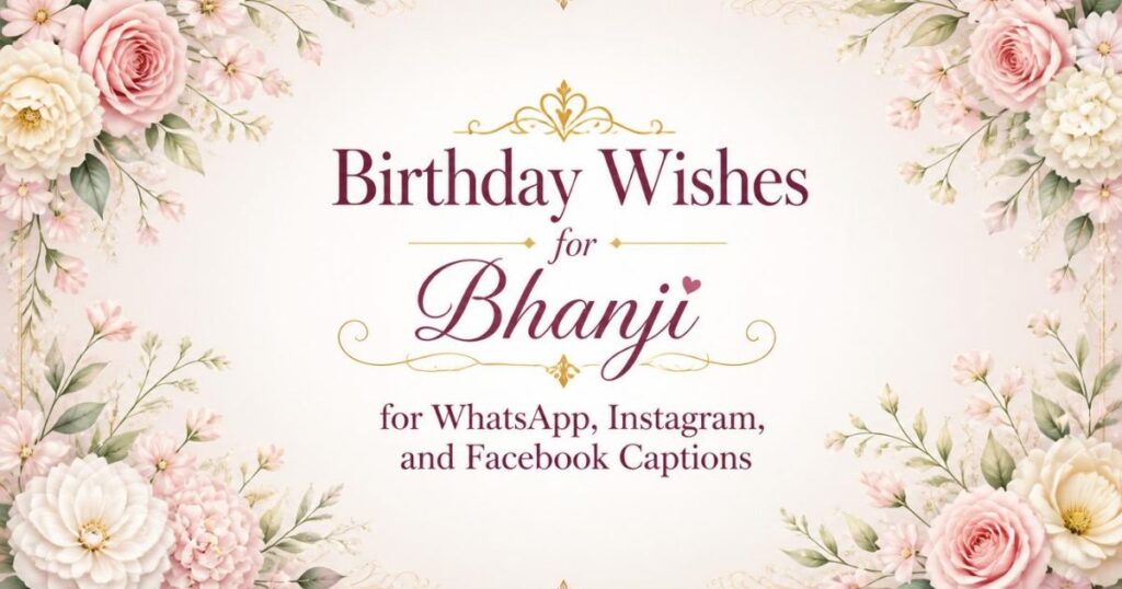 Birthday Wishes for Bhanji for WhatsApp, Instagram, and Facebook Captions