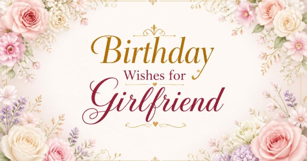 Birthday Wishes for Girlfriend