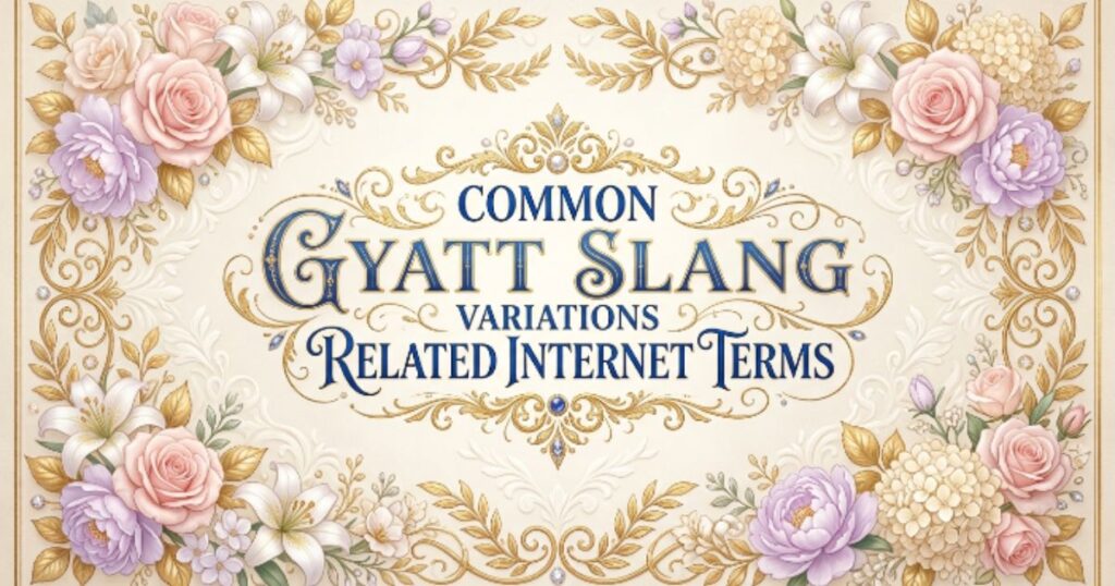 Common Gyatt Slang Variations and Related Internet Terms
