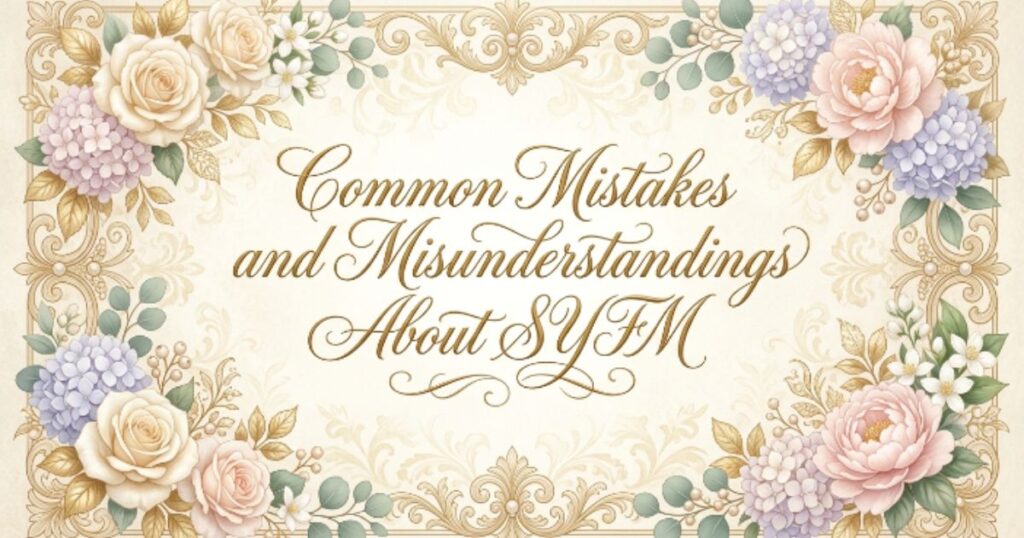 Common Mistakes and Misunderstandings About SYFM