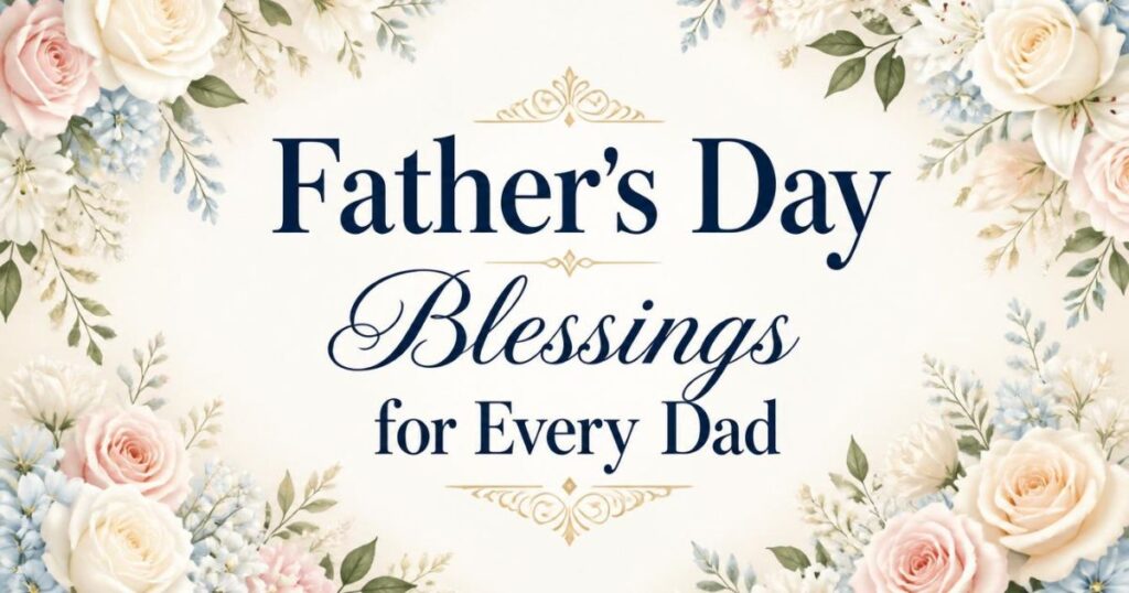 Father's Day Blessings for Every Dad