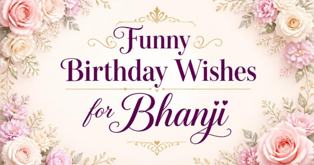 Funny Birthday Wishes for Bhanji