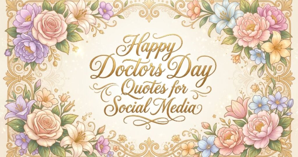 Happy Doctors Day Quotes for Social Media
