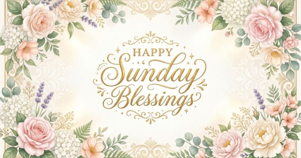 Happy Sunday Blessings