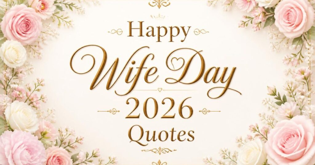 Happy Wife Day 2026 Quotes