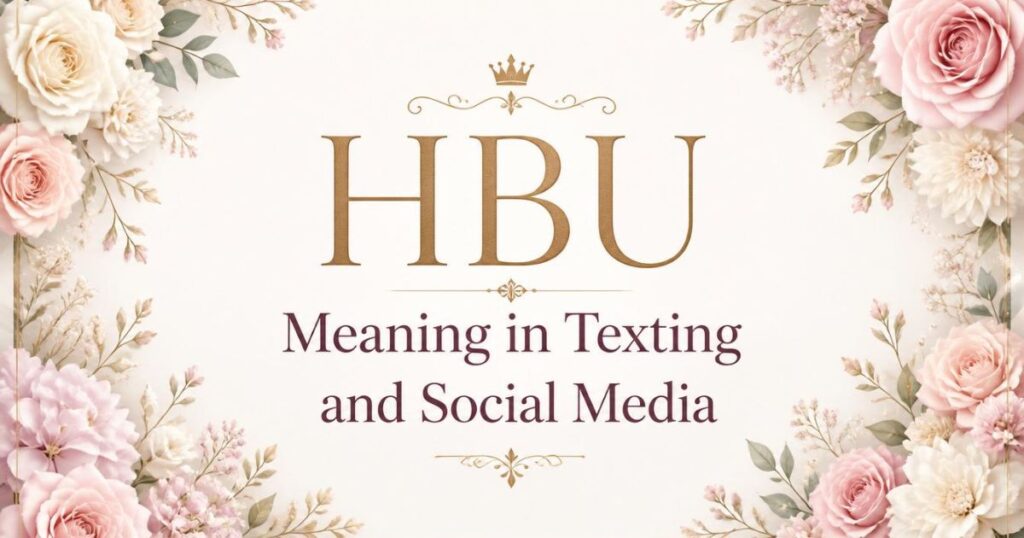 HBU Meaning in Texting and Social Media