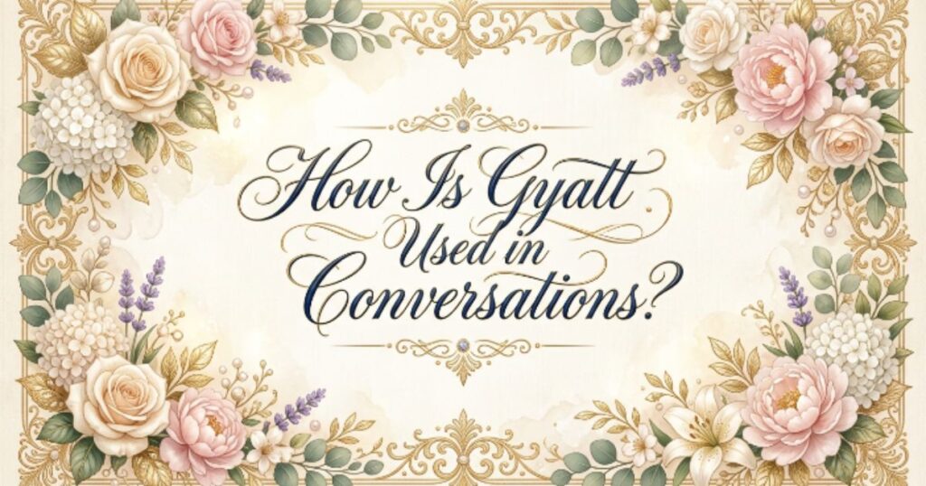 How Is Gyatt Used in Conversations?
