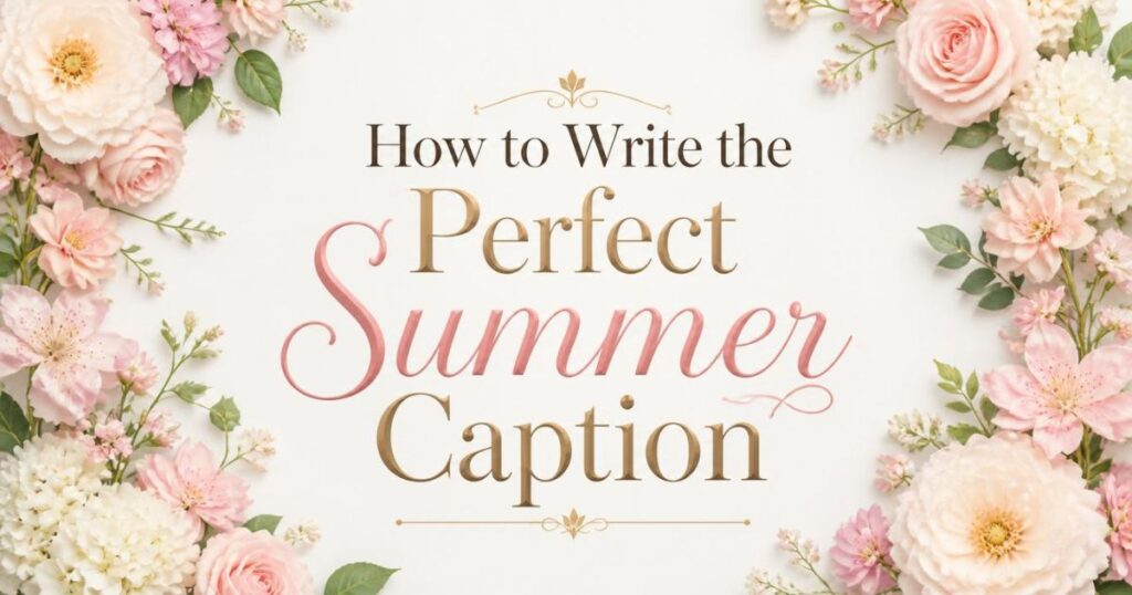 How to Write the Perfect Summer Caption