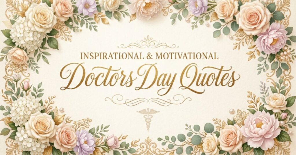 Inspirational & Motivational Doctors Day Quotes