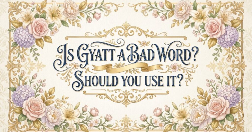 Is Gyatt a Bad Word? Should You Use It?