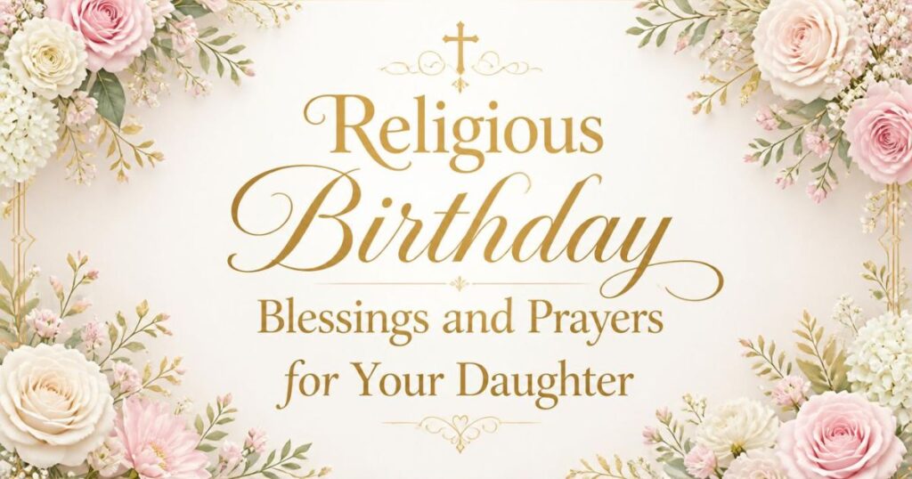Religious Birthday Blessings and Prayers for Your Daughter