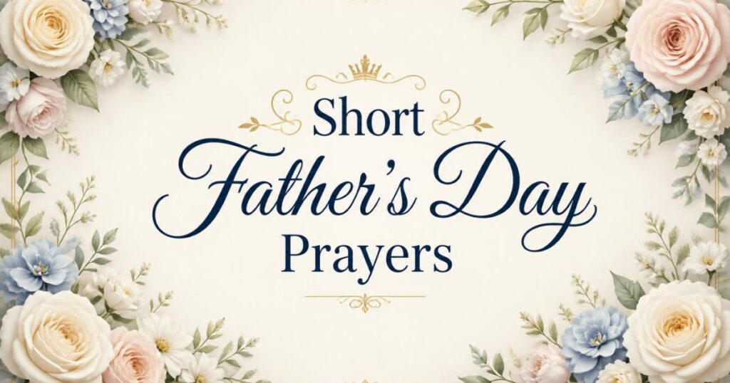 Short Father's Day Prayers