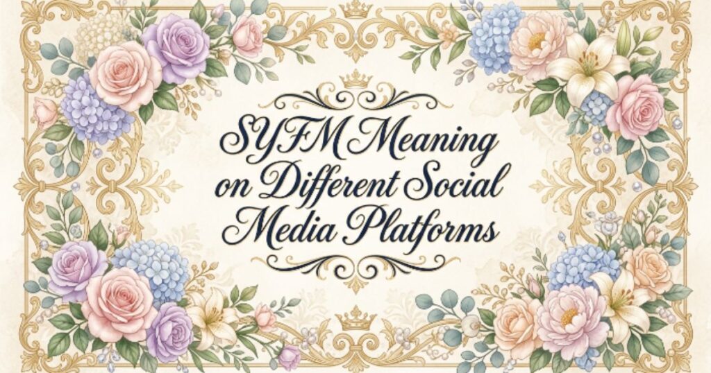 SYFM Meaning on Different Social Media Platforms