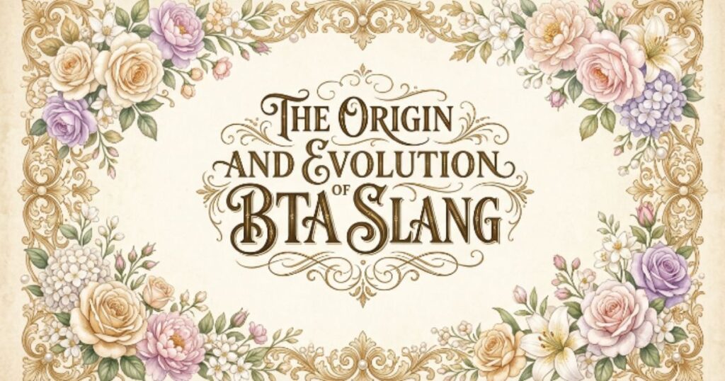 The Origin and Evolution of BTA Slang