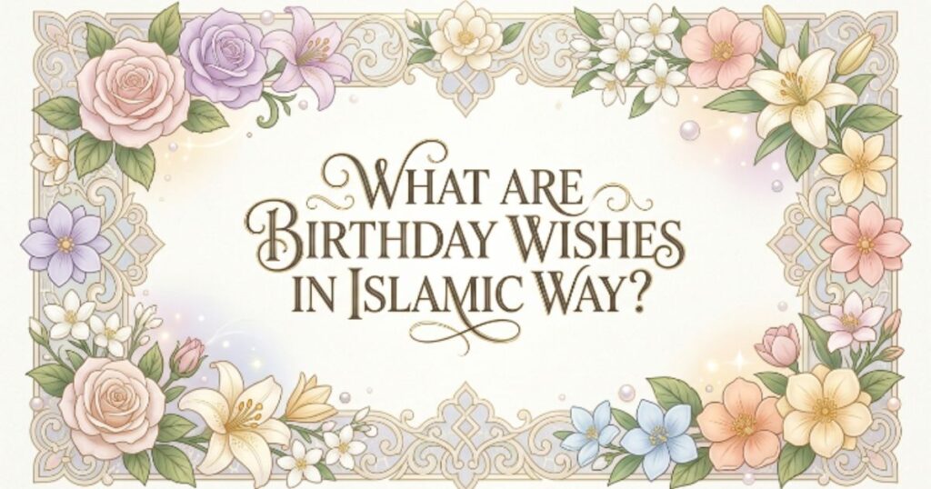 What Are Birthday Wishes in Islamic Way?