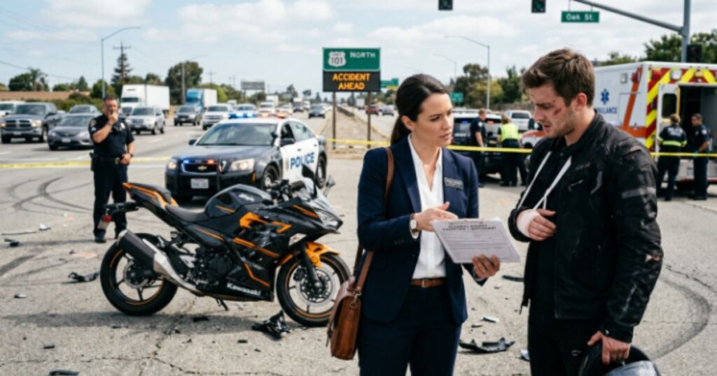 What Does a Motorcycle Accident Lawyer Do?
