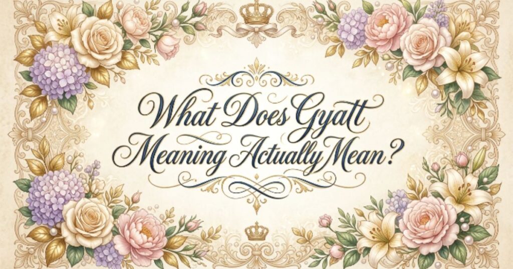 What Does Gyatt Meaning Actually Mean?