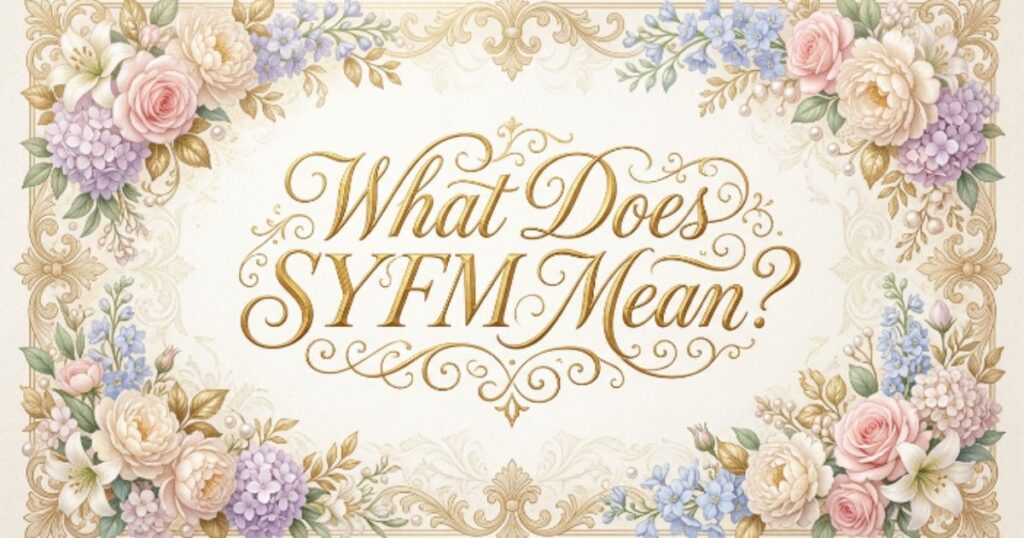 What Does SYFM Mean?