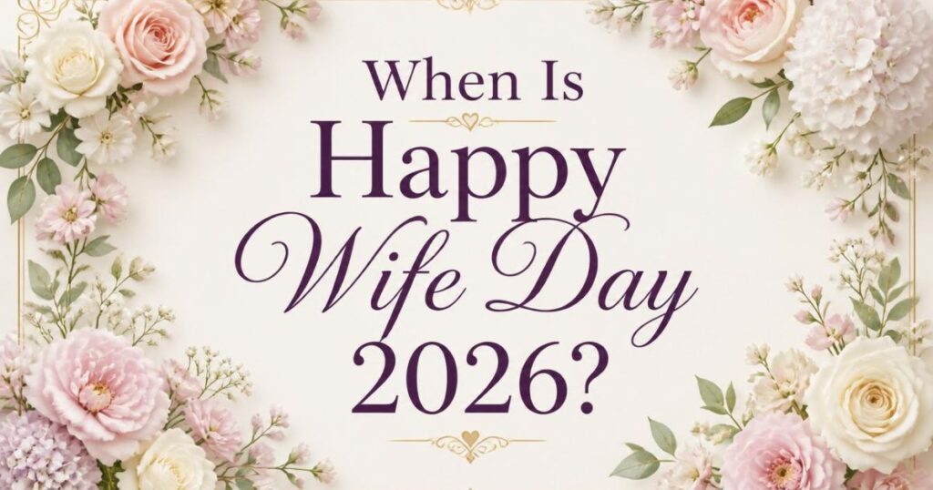 When Is Happy Wife Day 2026?