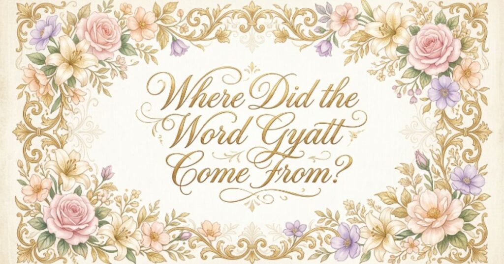 Where Did the Word Gyatt Come From?