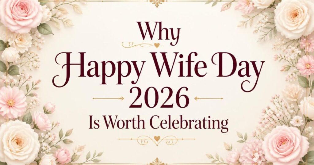Why Happy Wife Day 2026 Is Worth Celebrating