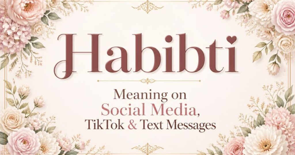 Habibti Meaning on Social Media, TikTok & Text Messages