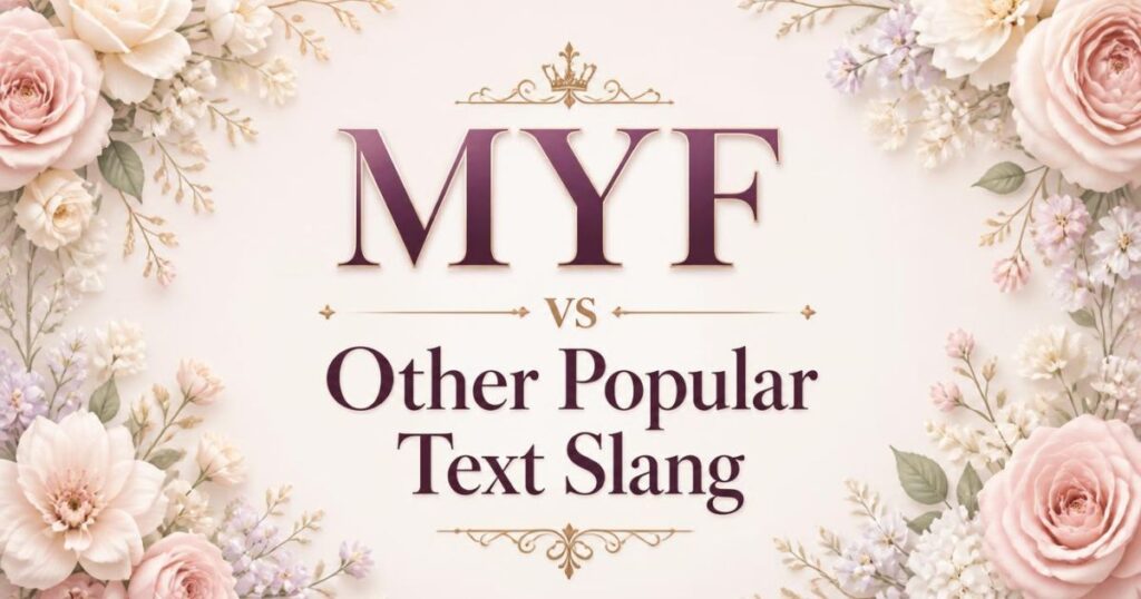 MYF vs Other Popular Text Slang
