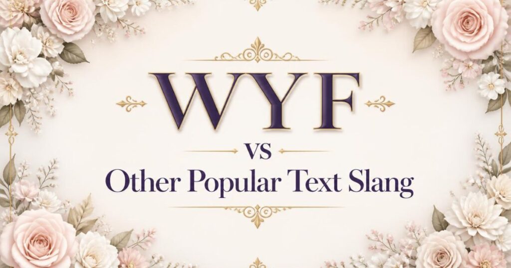 WYF vs Other Popular Text Slang