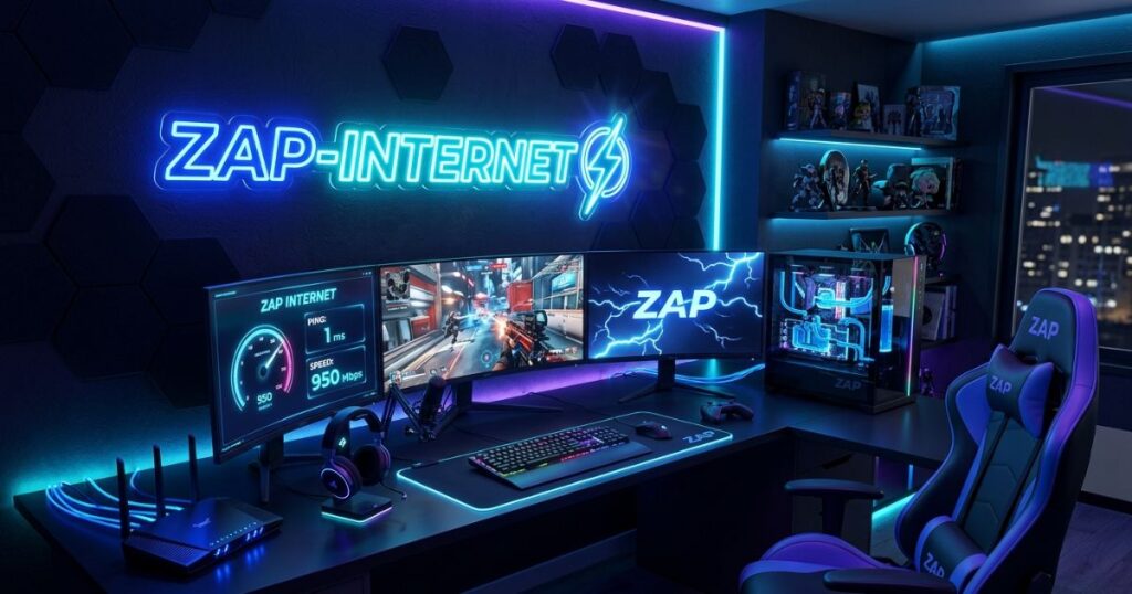Gaming Corner Zap-Internet for Streamers, Casual Players, and Gaming Communities