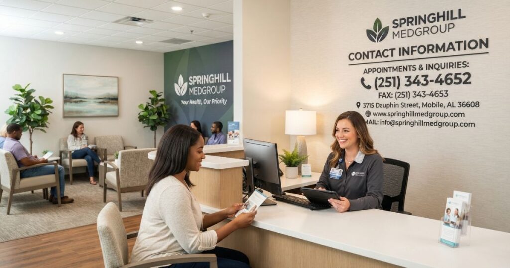 How to Contact Spring HillMed Group