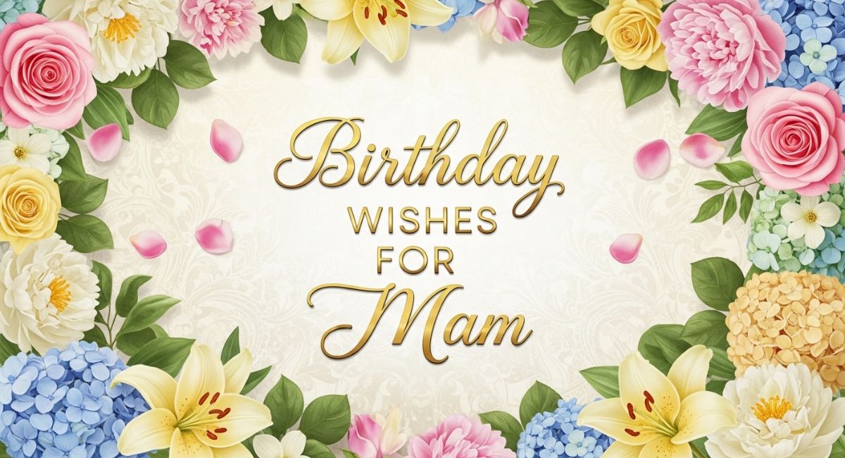 Birthday Wishes For Mam