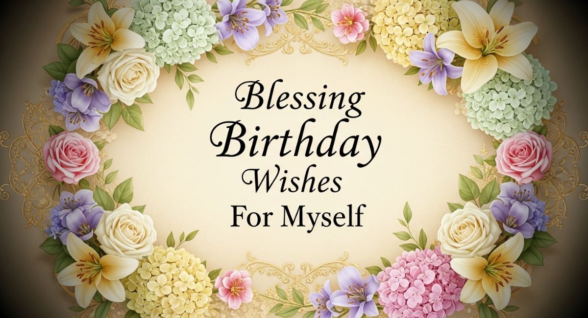 blessing birthday wishes for myself