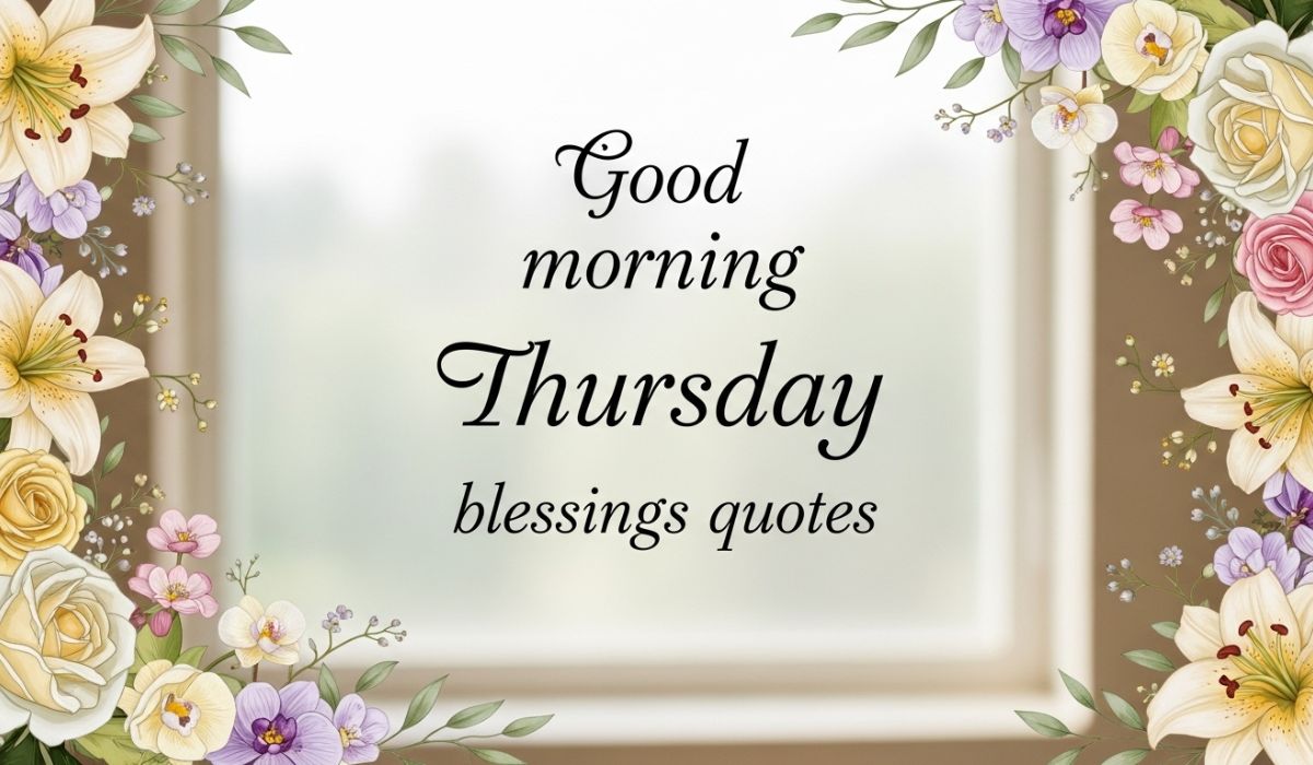 Good morning thursday blessings quotes