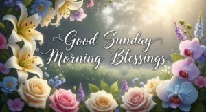 good sunday morning blessings