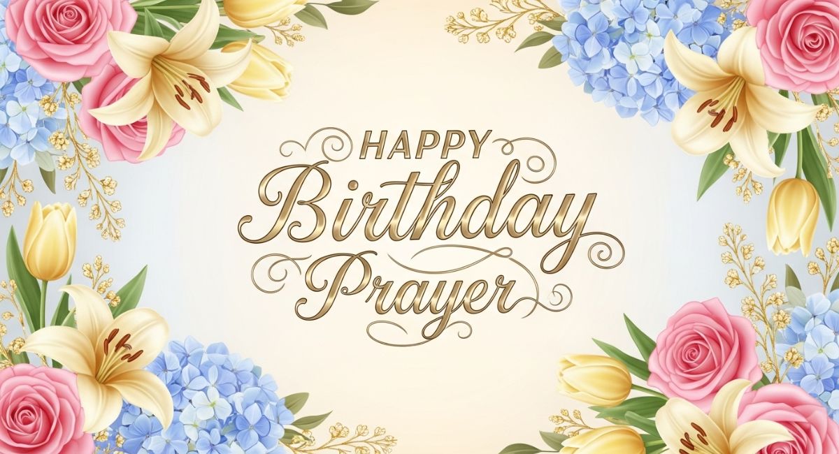 Happy Birthday Prayer