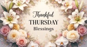 Thankful Thursday Blessings