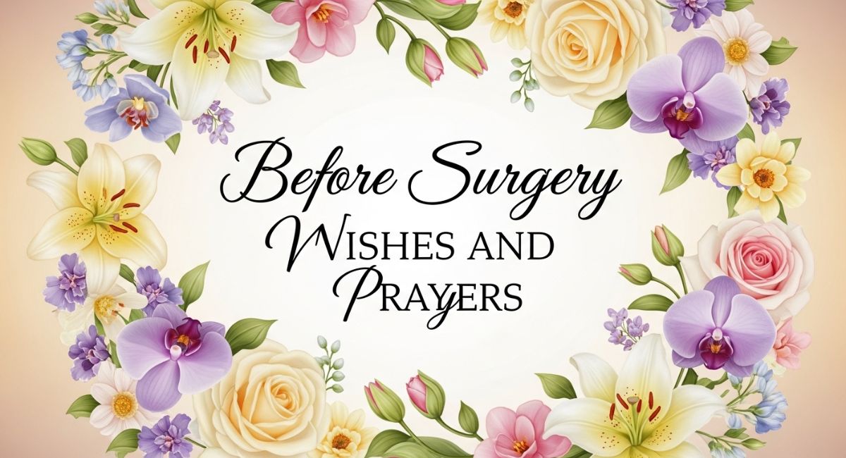 before surgery wishes and prayers