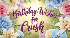 birthday wishes for crush