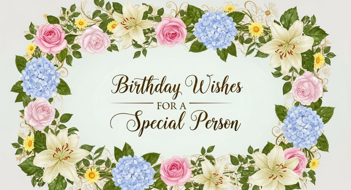 birthday wishes for special person