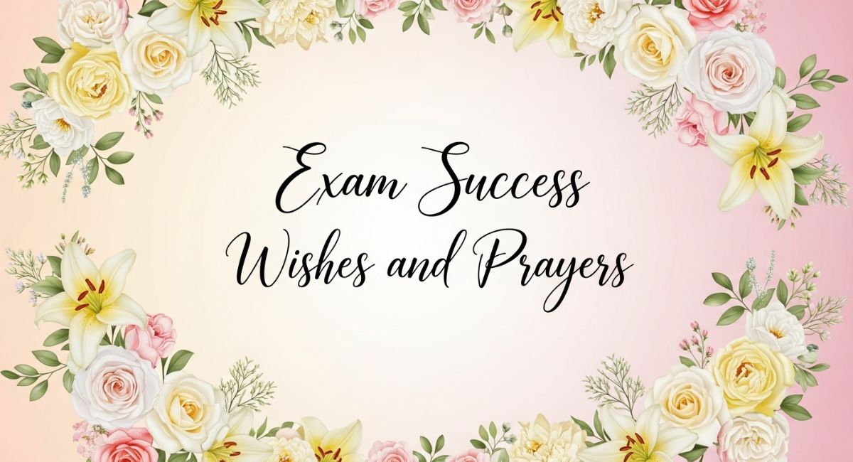 exam success wishes and prayers