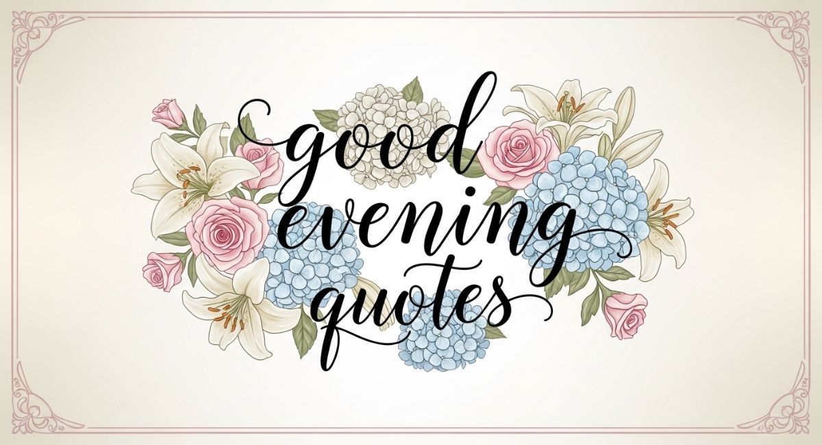 good evening quotes