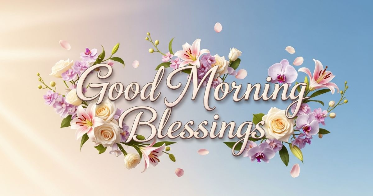 good morning blessings