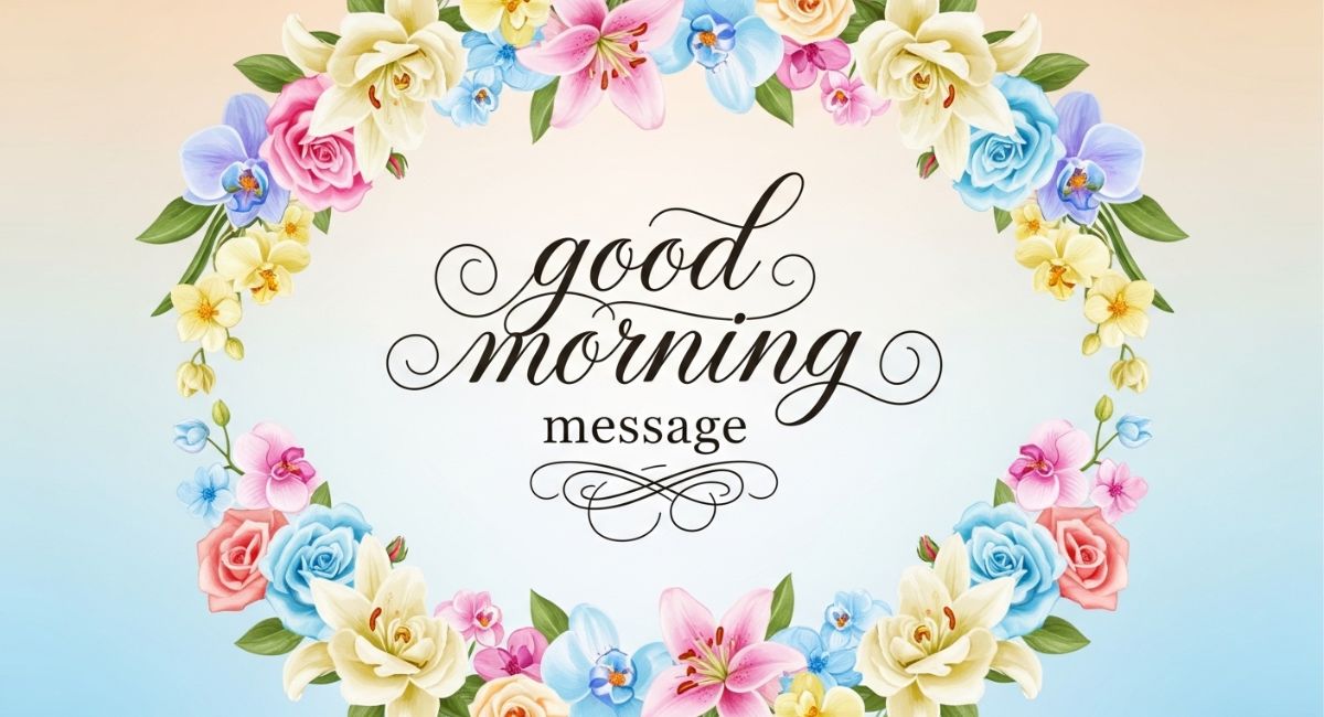 good morning message