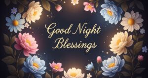good night blessings