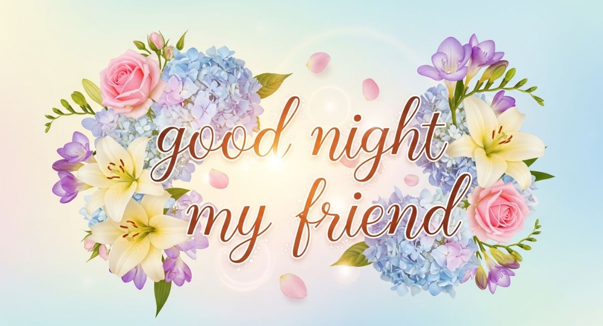 good night my friend