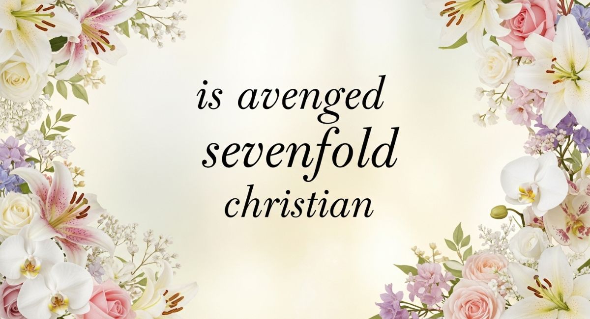 is avenged sevenfold christian