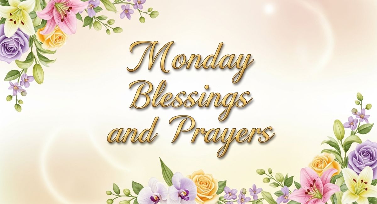 monday blessings and prayers