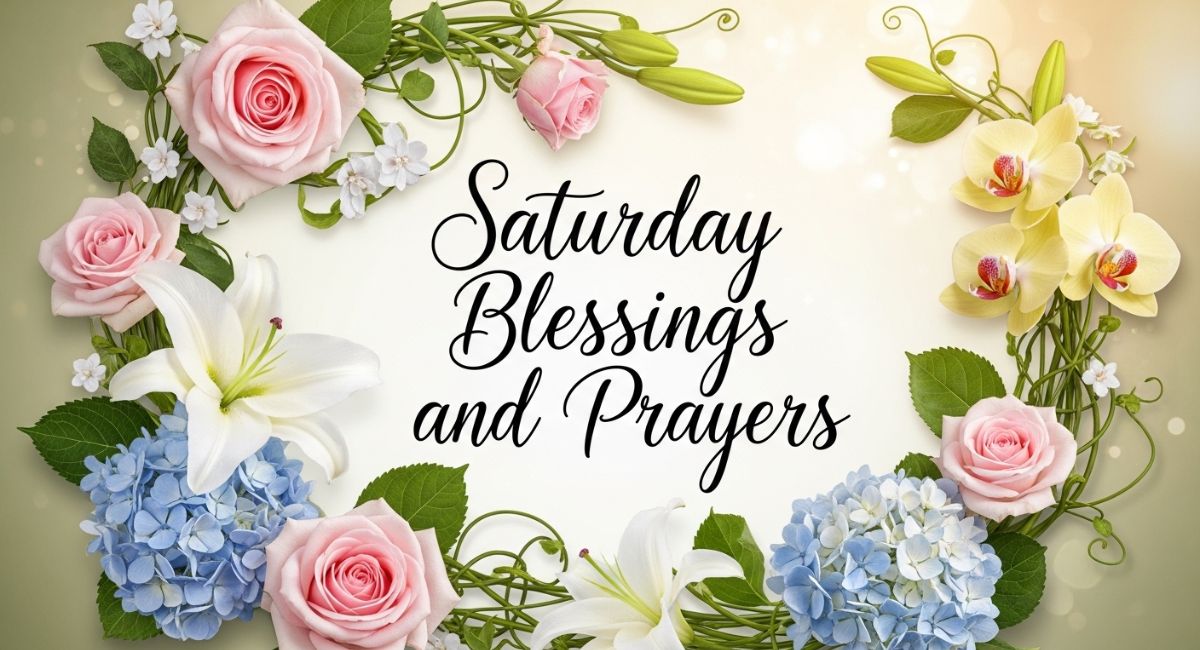 Saturday Blessings and Prayers