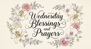 wednesday blessings and prayers